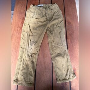 Zara Kids Corduroy Pants in Tan size 7